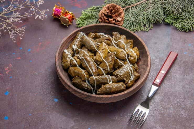 تصویر 3 از فروش کنسرو دلمه برگ مو گیلانی + قیمت خرید به صرفه
